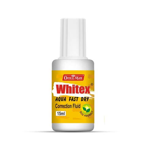 Soni Officemate Whitex Correction Fluid 15ml - SCOOBOO - Soni officemate