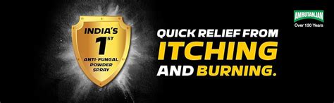 Amrutanjan Stop Itch Anti - Fungal Powder Spray 100 g | Anti-Fungal ...