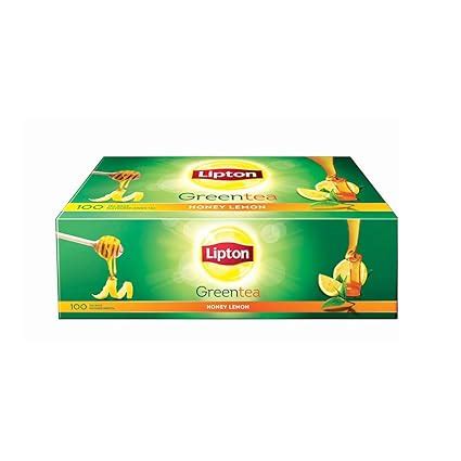 Lipton Green Tea Honey And Lemon - 100 Tea Bags, 300 Grams : Amazon.in ...