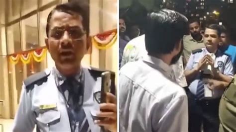 'Marathi Gaya Tel Lene': L&T Security Guard Invites 'MNS Style' Lesson ...