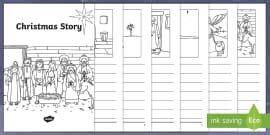 The Christmas Story Sequencing Activity (teacher made)