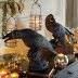 Looking Forward Raven with Monocle | Grandin Road