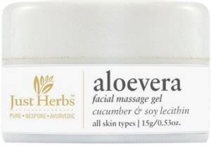 Just Herbs All Purpose Aloe Vera Moisturizing Facial Gel for Skin, Hair ...