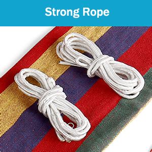 Baskety Double 2 Person Cotton Fabric Canvas Travel Hammocks 450 Lbs ...