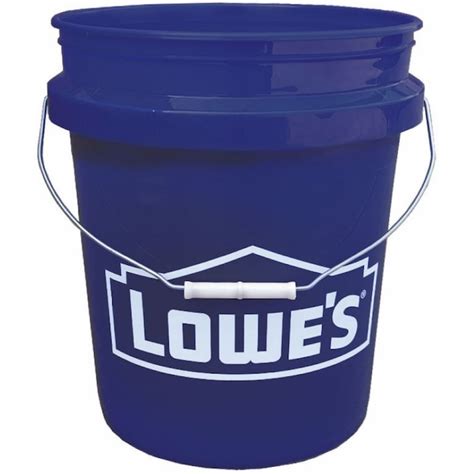 Lowe's 5 Gallon(s) BPA-Free Plastic General bucket