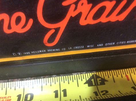 Vintage 80s Grain Belt Beer 1980 Napkin Straw Holder Condiment Tray ...