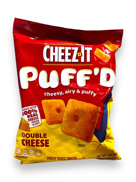 PEG CHEEZ-IT PUFF DOUBLE CHEESE 3OZ - Buy Online | Ace Distributors