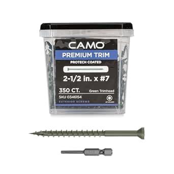 National Nail 346154 Screw Trim Star Heavy Duty - Green 7 X 2.5 In. 350 ...