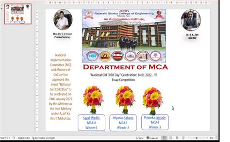 Department of Computer Applications - JSPM's Rajarshi Shahu College of ...