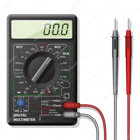 Capacitor Symbol On Multimeter