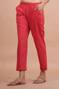 Payal Creation Regular Fit Women Red Trousers - Buy Payal Creation ...