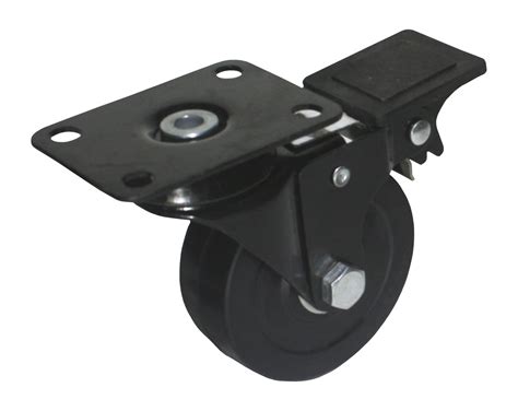 Revolving Caster with Plate With Break Type RC 90 RPLBK - 1 Box – STB Jyoti