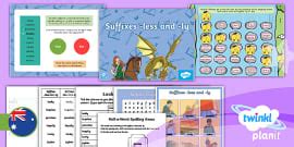 Year 4 Spelling: Suffixes Lesson 2