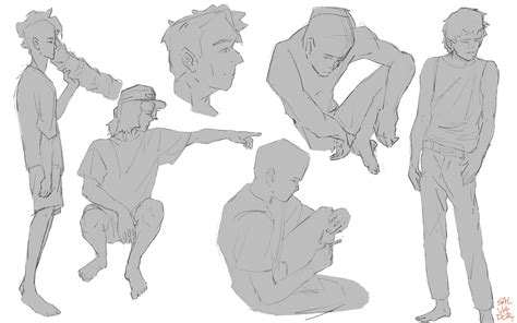 ArtStation - Life Drawing/Reference Drawn Studies