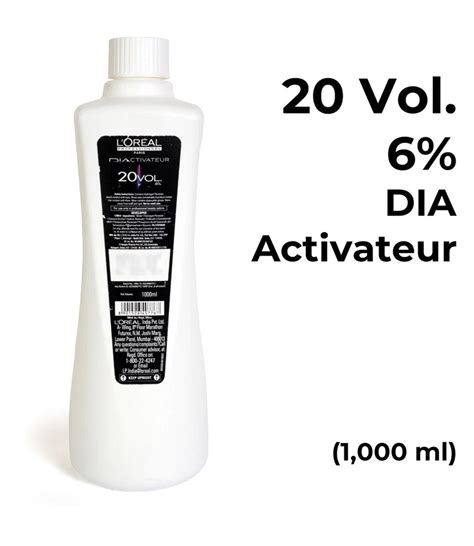 Buy L'oreal Professionnel Dia Richesse Ammonia Free 20 Volume 6% ...