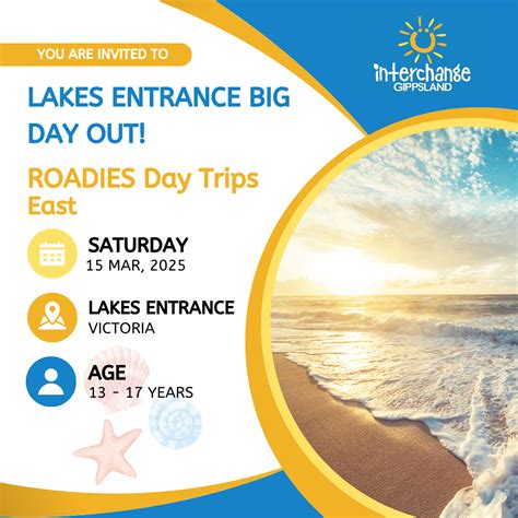 Lakes Entrance Big Day Out – 15/3/25 – Interchange Gippsland