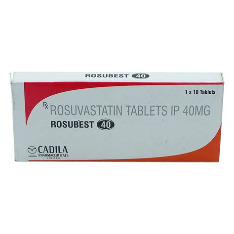 Rosubest 40 Tablet 10's Price, Uses, Side Effects, Composition - Apollo ...