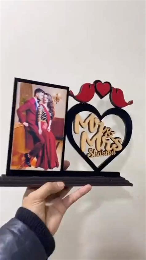 Personalized couple gift couple table top photo frame – Artofit