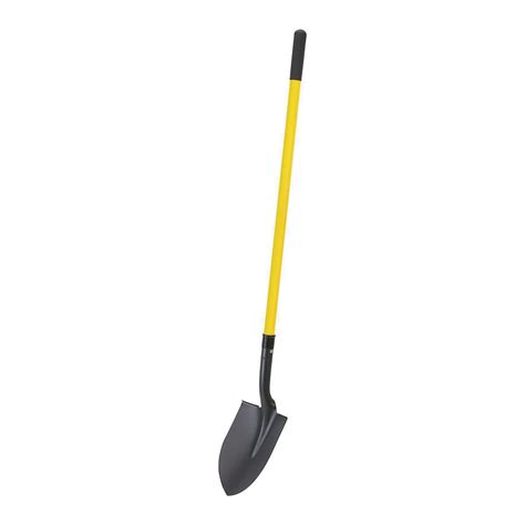 56 in. Round Point Shovel