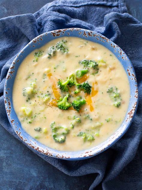 Broccoli Cheddar Soup | The Girl Who Ate Everything