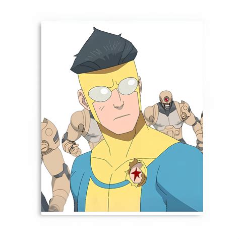 Invincible Metal Poster-25 – Inkyprinty.in