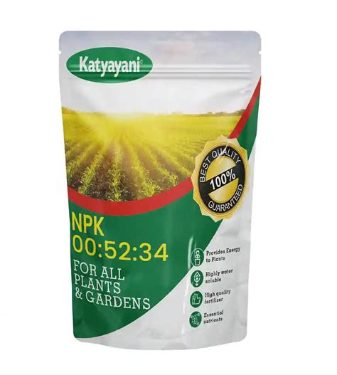 Buy Npk 00 52 34 Fertilizer for Flower & Fruit Boost 1kg at ₹514