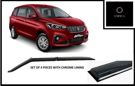 Buy Empica Plastic Window Door Visor Rain Guard Side Wind Deflector ...