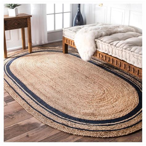 Buy Mus Carpet Home Modern Jute Braided Hand Woven Reversible ...