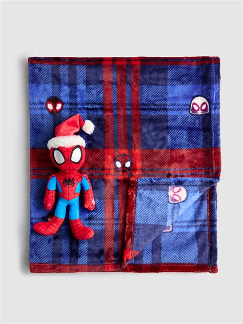 Multi MARVEL Spider-Man Plush Toy And Throw | Primark