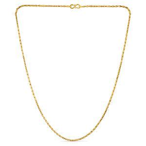 22 Karat Gold Chain For Unisex | Gold - Reliance Jewels