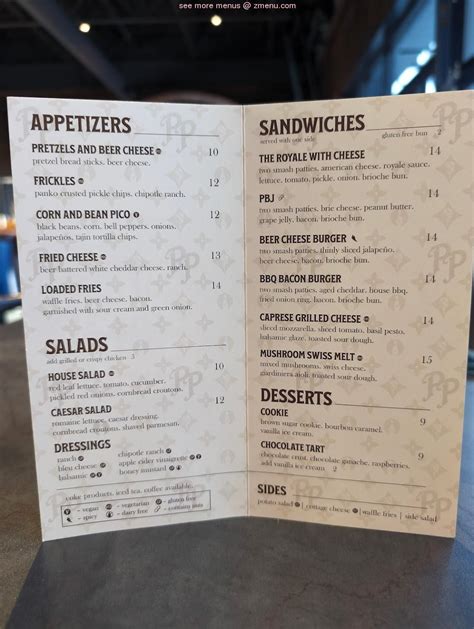 Online Menu of Pickle Palace Restaurant, Cedar Rapids, Iowa, 52404 - Zmenu