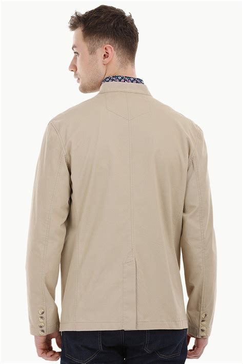 Buy Online Nehru Bandhgala Khaki Jacket for Men online at Zobello