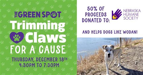 December Trimming Claws for a Cause – Benefiting Nebraska Humane ...