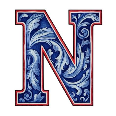 Premium AI Image | Latin letters isolated on a white background