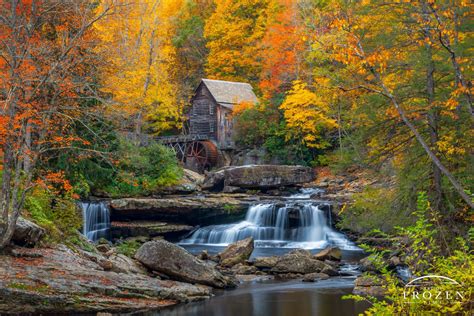 Glade Creek Grist Mill in Autumn No. 17 | Art for Your Home