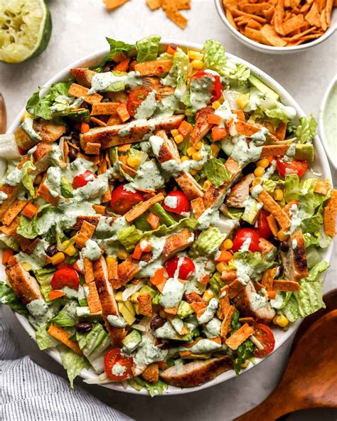 Southwestern Salad Recipe Southwest BBQ Summer Salad BAKE WITH ZOHA
