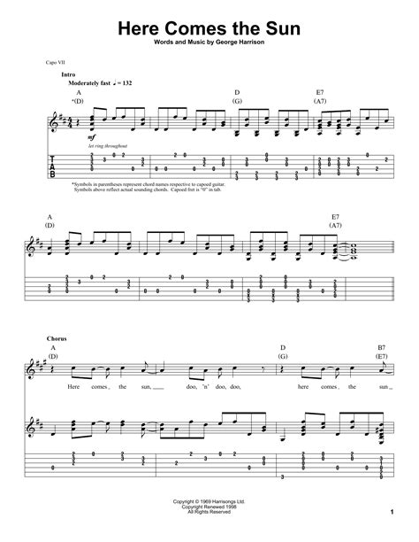 Easy Beatles Chords For Guitar