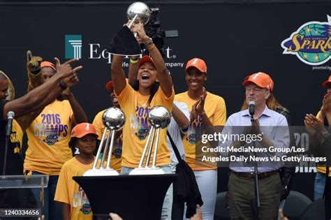 Los Angeles Sparks Wnba Championship Celebration Photos and Premium ...