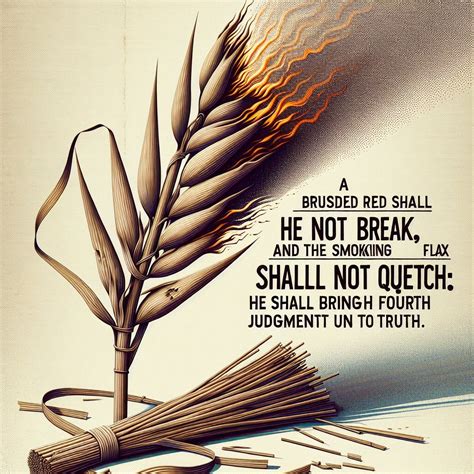 Isaiah 42:3 Artwork | Bible Art
