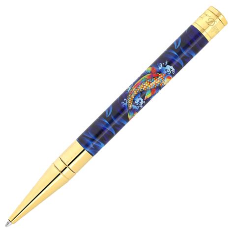 Buy ST Dupont D-Initial Koi Fish Ball Pen|ST Dupont Luxury Pens Online ...