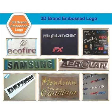 Embossed Label - Aluminum Embossed Label Manufacturer from Thane