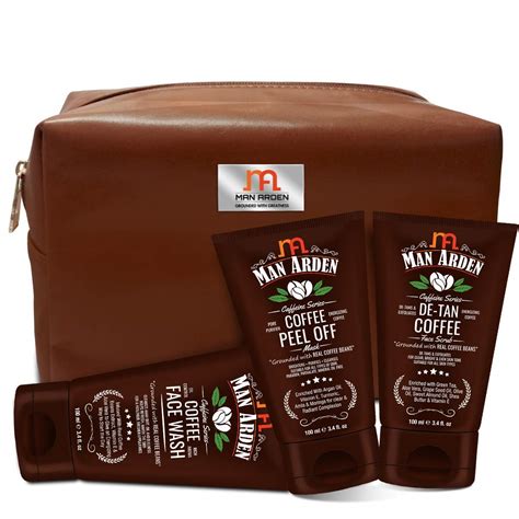 Buy Man Arden Coffee Deep Pore Cleansing Kit | Face Wash, Face Scrub ...