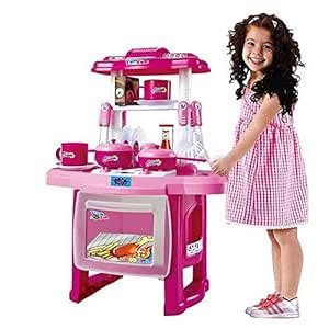 Buy OTE Kitchen Set Toys for Kids Kitchen Play Set Big Size for Girl ...