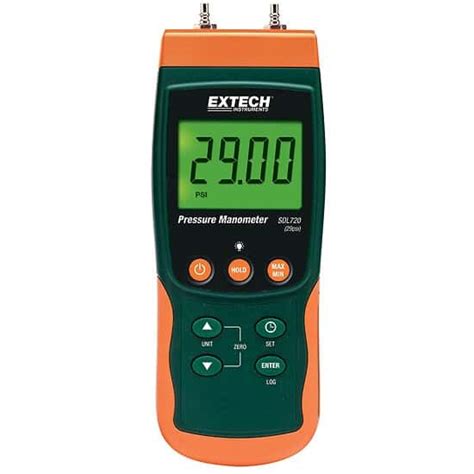 Extech SDL720 Differential Pressure Manometer Data Logger, 29 psi from ...