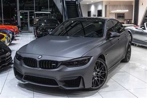 Used 2018 BMW M3 SEDAN 6-SPEED! COMPETITION PKG! EXECUTIVE PKG! MATTE ...
