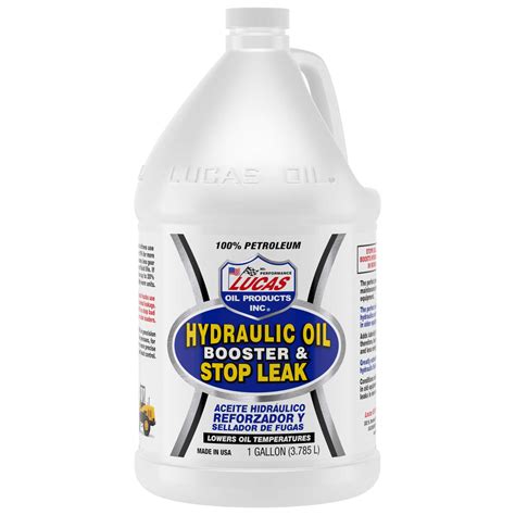 Lucas Oil Products Hydraulic Oil Booster & Stop Leak 1 gal Mfr# 10018 - Ace Hardware