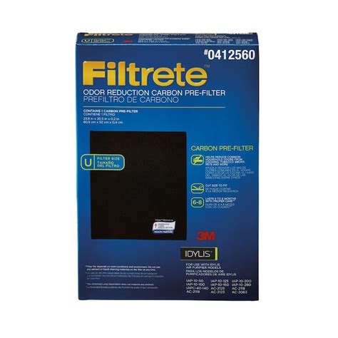 Filtrete Idylis Replacement- U Hepa Air Purifier Filter in the Air ...