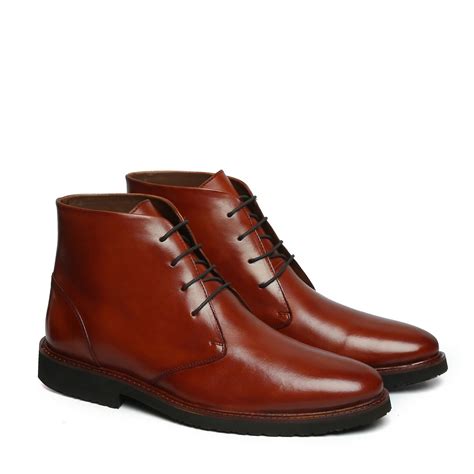 Bespoke Brown Foldable Customised Increased Derby Boots Length By Brun