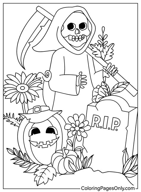 30+ Spooktacular Halloween Coloring Pages - Free Printable PDF & Online Coloring