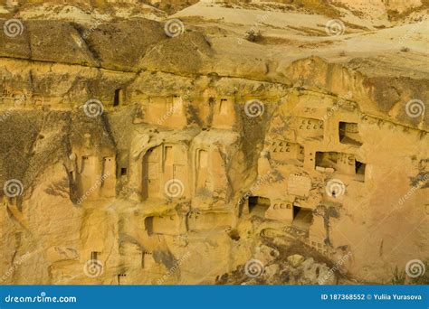 Cappadocia, Kapadokya Rock Caves in Turkey Stock Photo - Image of ...